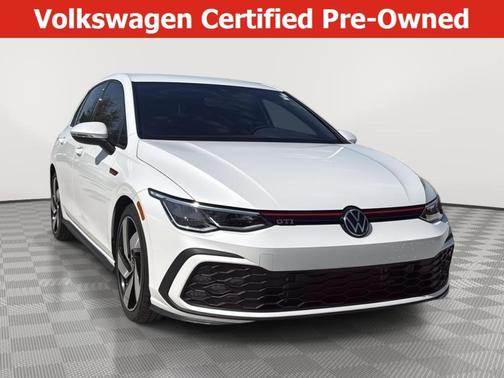 Oryx White Pearl Effect 2022 Volkswagen Golf GTI 2.0T S