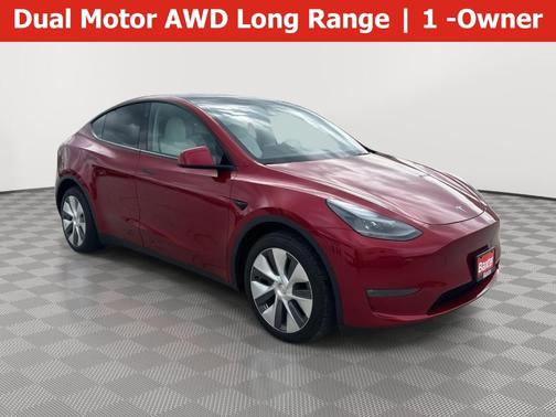 Ultra Red 2024 Tesla Model Y Long Range