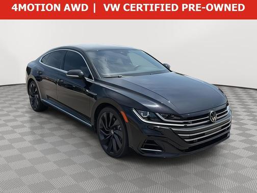 Deep Black Pearl Effect 2023 Volkswagen Arteon 2.0T SEL R-Line