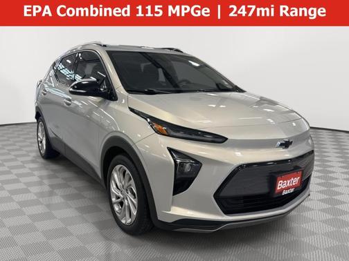 Silver Flare Metallic 2023 Chevrolet Bolt EUV LT
