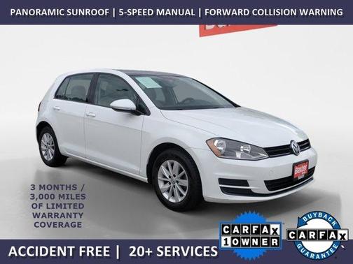 2015 Volkswagen Golf Auto TSI S w/Sunroof