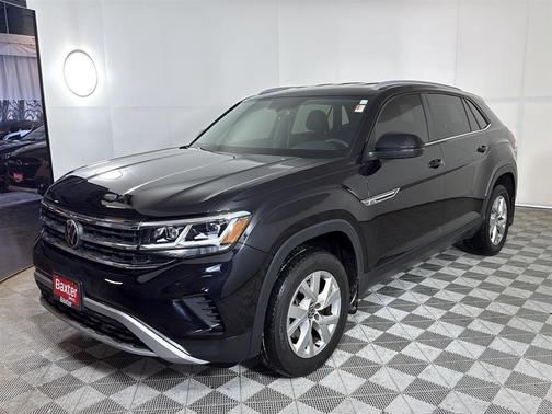 Deep Black Pearl Effect 2020 Volkswagen Atlas Cross Sport 2.0T S