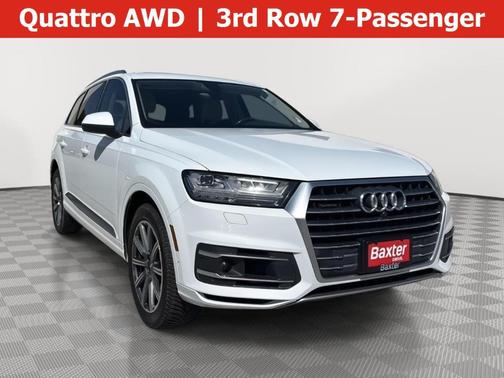 Glacier White Metallic 2019 Audi Q7 55 Premium Plus