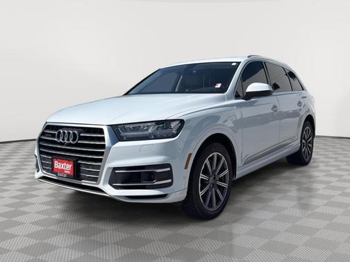 Glacier White Metallic 2019 Audi Q7 55 Premium Plus