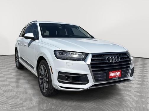 Glacier White Metallic 2019 Audi Q7 55 Premium Plus