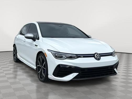 Pure White 2024 Volkswagen Golf R 2.0T