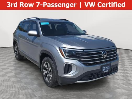 Silver Bird Metallic 2024 Volkswagen Atlas 2.0T SE