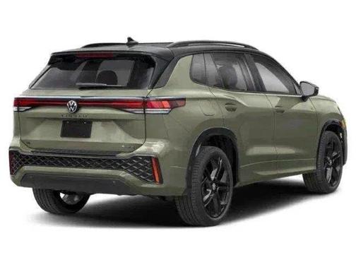 Avocado Green 2026 Volkswagen Tiguan 2.0T SE R-Line Black