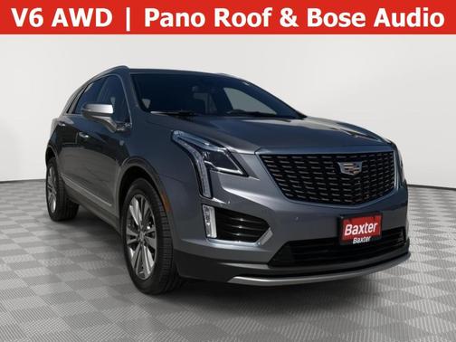 Satin Steel Metallic 2021 Cadillac XT5 Premium Luxury