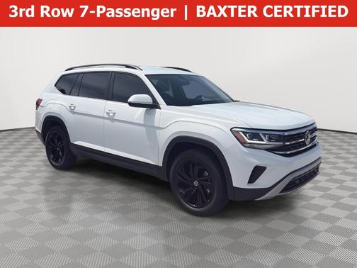 Pure White 2023 Volkswagen Atlas 2.0T SE w/Technology