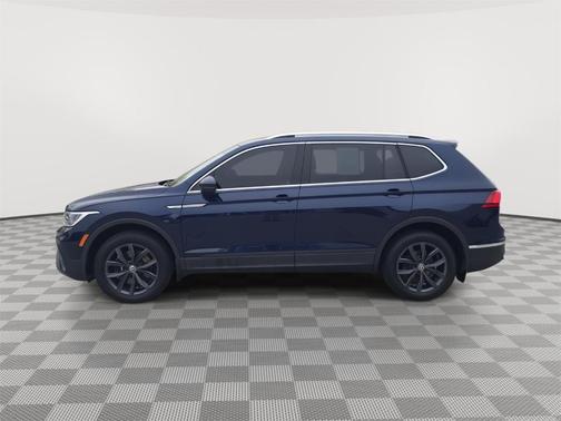Atlantic Blue 2022 Volkswagen Tiguan 2.0T SE