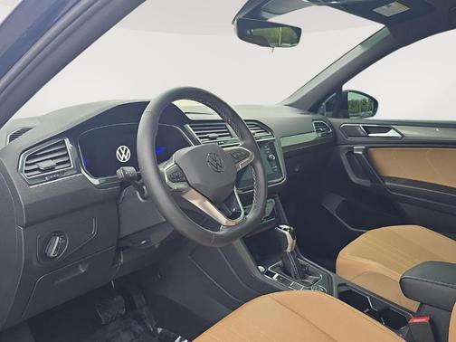 Atlantic Blue 2022 Volkswagen Tiguan 2.0T SE