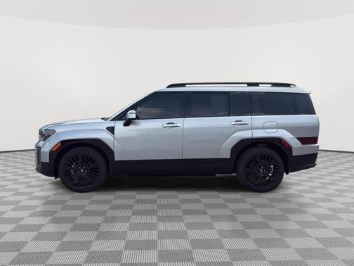 Shimmering Silver 2025 Hyundai SANTA FE HEV Calligraphy