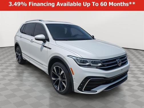 Oryx White Pearl Effect 2022 Volkswagen Tiguan 2.0T SEL R-Line
