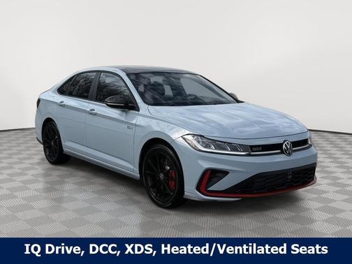 Monument Gray W/Deep Black Roof 2026 Volkswagen Jetta GLI 2.0T Autobahn