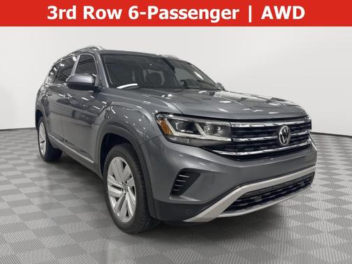 Platinum Gray Metallic 2021 Volkswagen Atlas 3.6L SEL