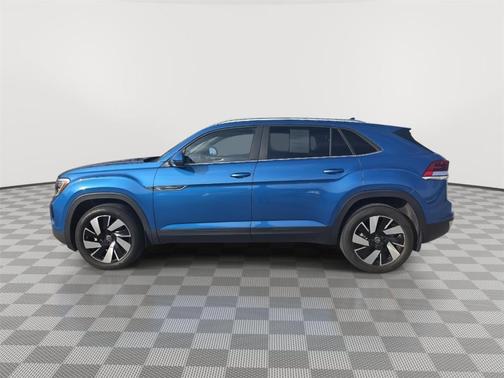 Kingfisher Blue 2024 Volkswagen Atlas Cross Sport 2.0T SE w/Technology