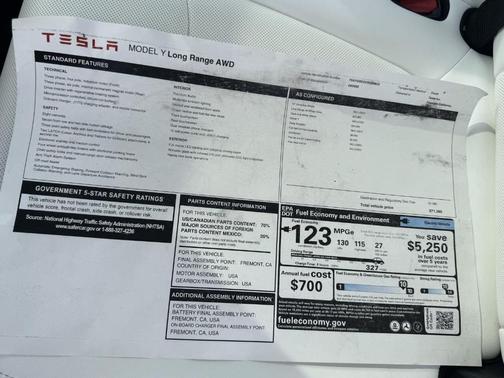 2026 Tesla Model Y Long Range