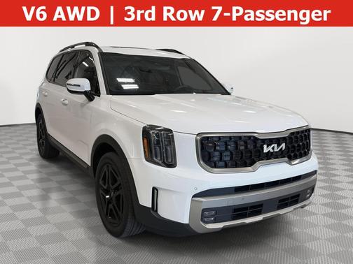 Glacial White Pearl 2023 Kia Telluride SX X-Line
