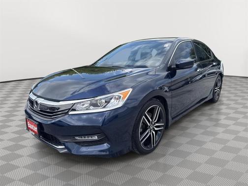 Obsidian Blue Pearl 2017 Honda Accord Sport SE