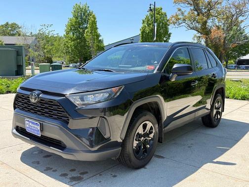 Midnight Black Metallic 2021 Toyota RAV4 LE