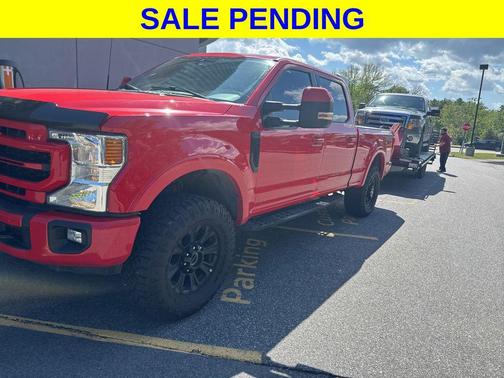 Rapid Red Metallic Tinted Clearcoat 2022 Ford F-250 Lariat