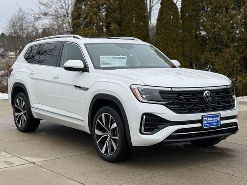 White 2026 Volkswagen Atlas 2.0T SEL Premium R-Line 4MOTION