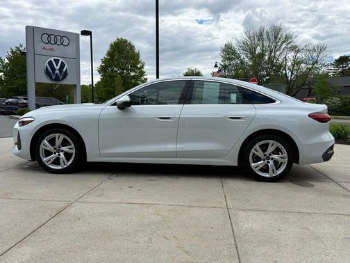 Glacier White 2025 Audi A5 Premium TFSI quattro S tronic