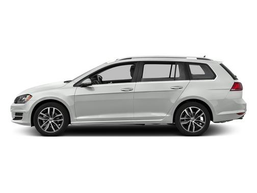 Pure White 2017 Volkswagen Golf SportWagen TSI S