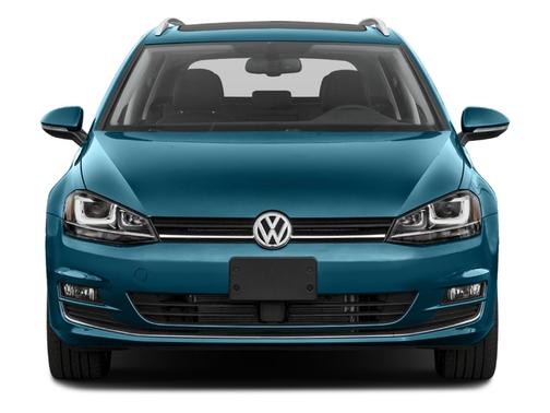 Pure White 2017 Volkswagen Golf SportWagen TSI S