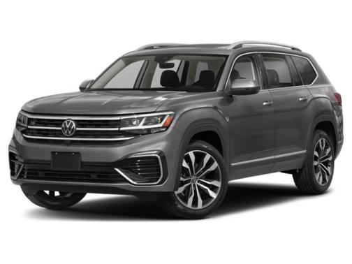 Platinum Gray Metallic 2022 Volkswagen Atlas 3.6L SEL Premium