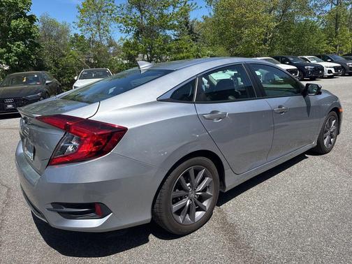 Lunar Silver Metallic 2020 Honda Civic EX-L