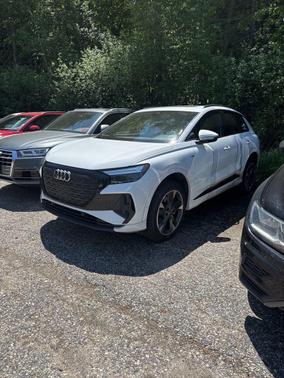 Glacier White Metallic 2024 Audi Q4 e-tron Premium Plus 50 quattro
