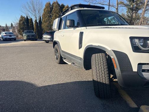 White 2023 Land Rover Defender 90 S