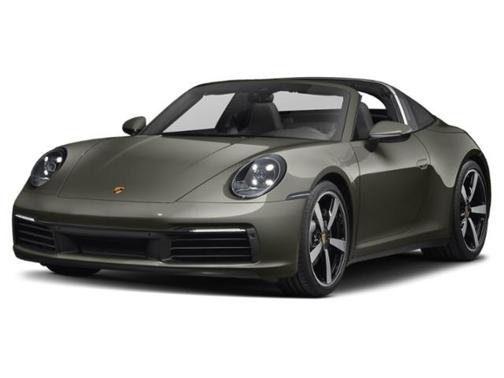 Aventurine Green Metallic 2023 Porsche 911 Targa 4S