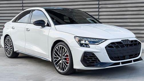 White 2025 Audi S3 Premium Plus TFSI quattro S tronic