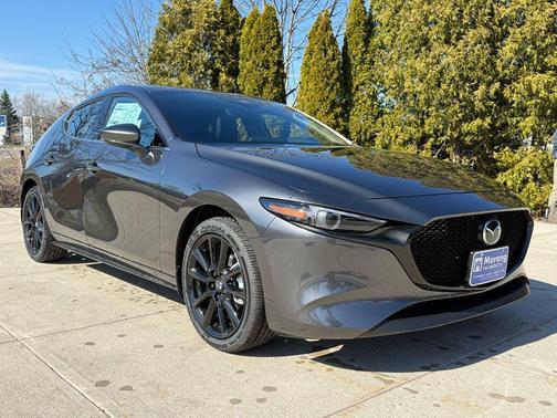 Machine Gray Metallic 2026 Mazda Mazda3 FWD w/Premium Package