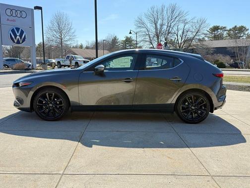 Machine Gray Metallic 2026 Mazda Mazda3 FWD w/Premium Package