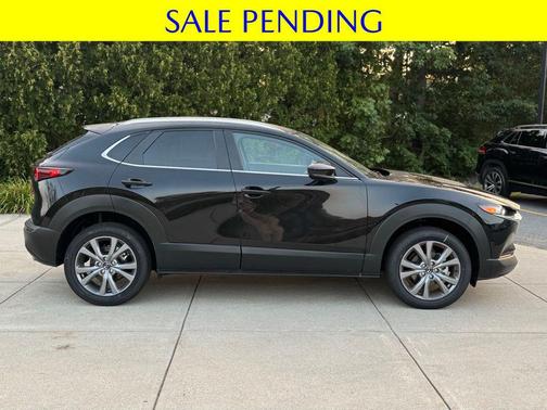 Jet Black Mica 2025 Mazda CX-30 2.5 S Preferred Package