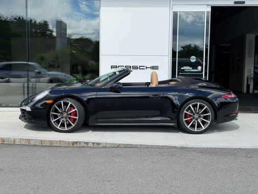 Black 2014 Porsche 911 Carrera 4S Cabriolet