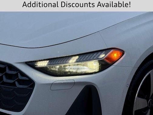 Glacier White Metallic 2025 Audi A5 Prestige TFSI quattro S tronic