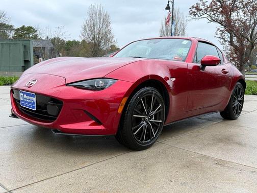 Soul Red Crystal Metallic 2025 Mazda MX-5 Miata RF Grand Touring