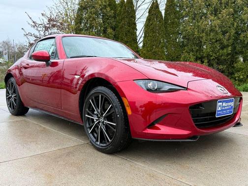 Soul Red Crystal Metallic 2025 Mazda MX-5 Miata RF Grand Touring
