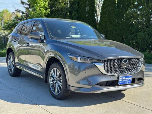 Machine Gray Metallic 2025 Mazda CX-5 2.5 Turbo Signature