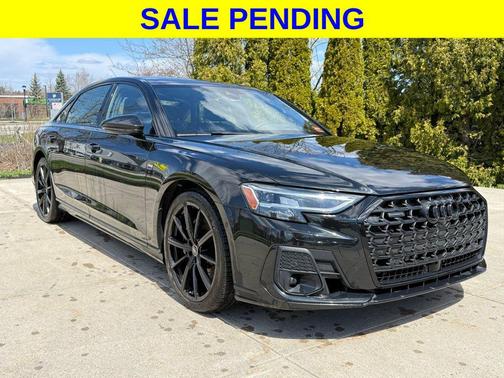 Mythos Black Metallic 2022 Audi A8 L 55 TFSI quattro Tiptronic