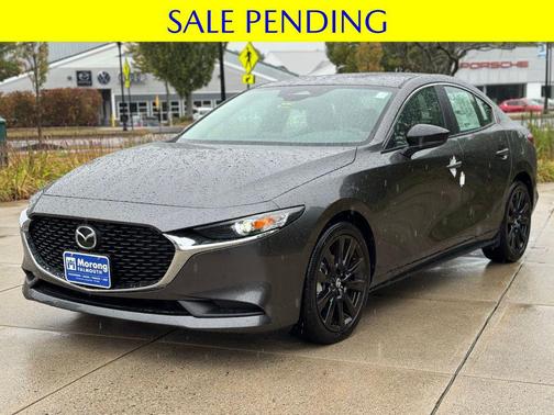 Machine Gray Metallic 2025 Mazda Mazda3 2.5 S Select Sport