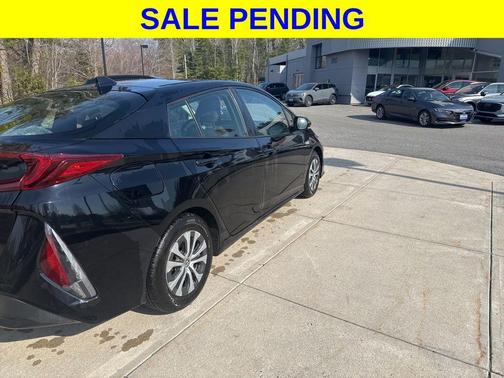 Midnight Black Metallic 2021 Toyota Prius Prime LE