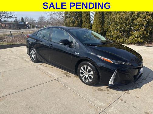 Midnight Black Metallic 2021 Toyota Prius Prime LE