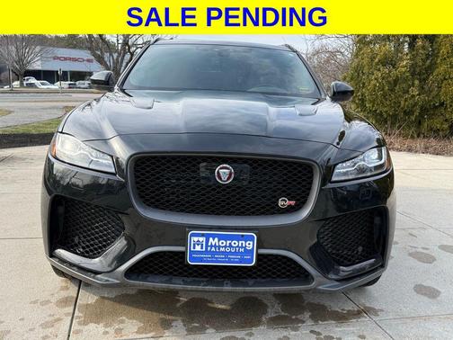 Black 2020 Jaguar F-PACE SVR P550 AWD Automatic