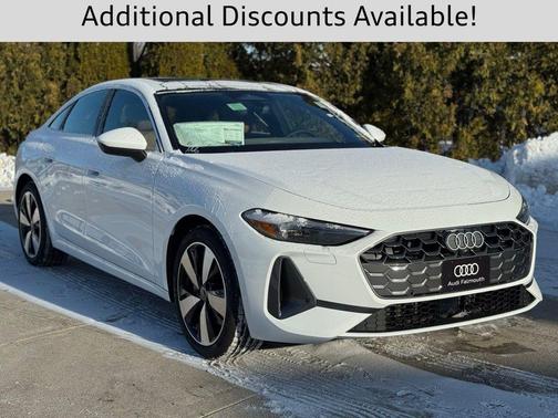 Arkona White 2025 Audi A5 Premium TFSI quattro S tronic